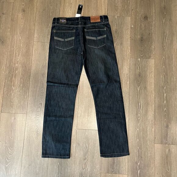 NWT 65 MCMLXV Men's Premium Denim Dark Wash Jeans Size 32/32 - Picture 13 of 13